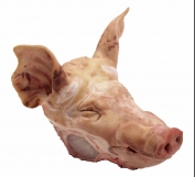 Productor de Pork head with cheeks with ears congelada